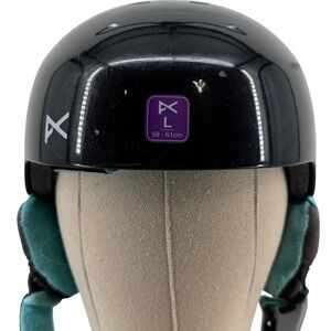 NEW in BOX Anon Womens Lynx Ski Snowboard Helmet Black Glossy Size L 59 61cm